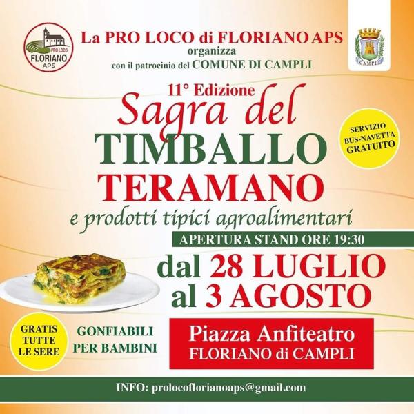 SAGRA DEL TIMBALLO - Floriano di Campli