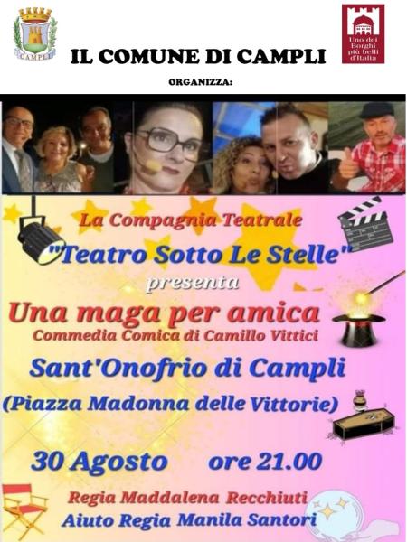 TEATRO DIALETTALE "UNA MAGA PER AMICA"