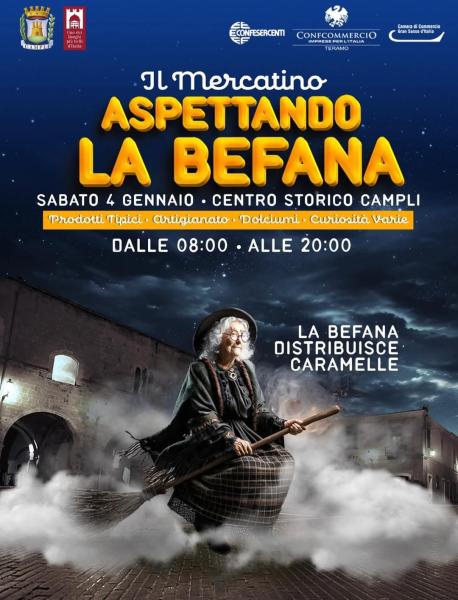 IL MERCATINO:  ASPETTANDO LA BEFANA