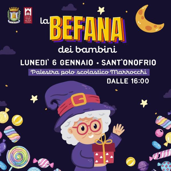 LA BEFANA DEI BAMBINI - Sant'Onofrio