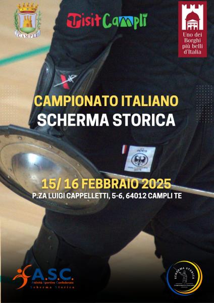 CAMPIONATO ITALIANO SCHERMA STORICA  A.S.C.